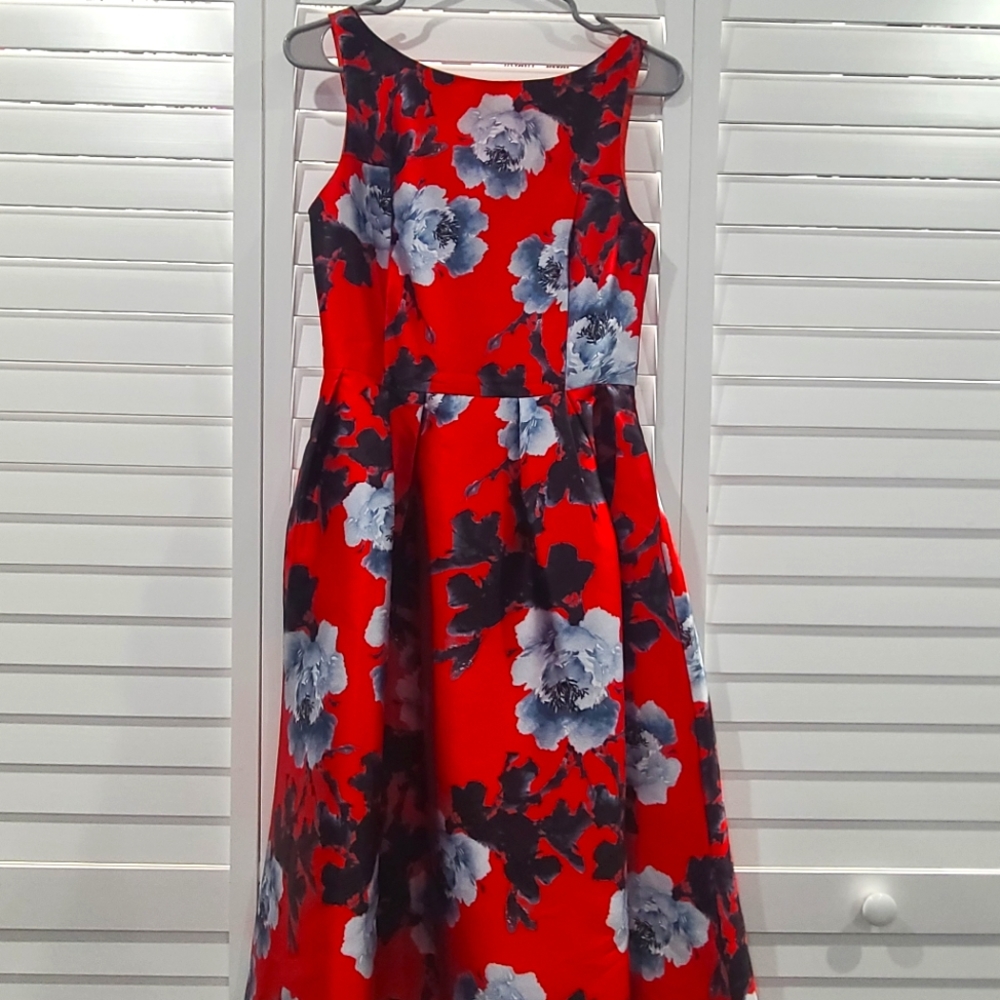 Women A-Line Midi Dress